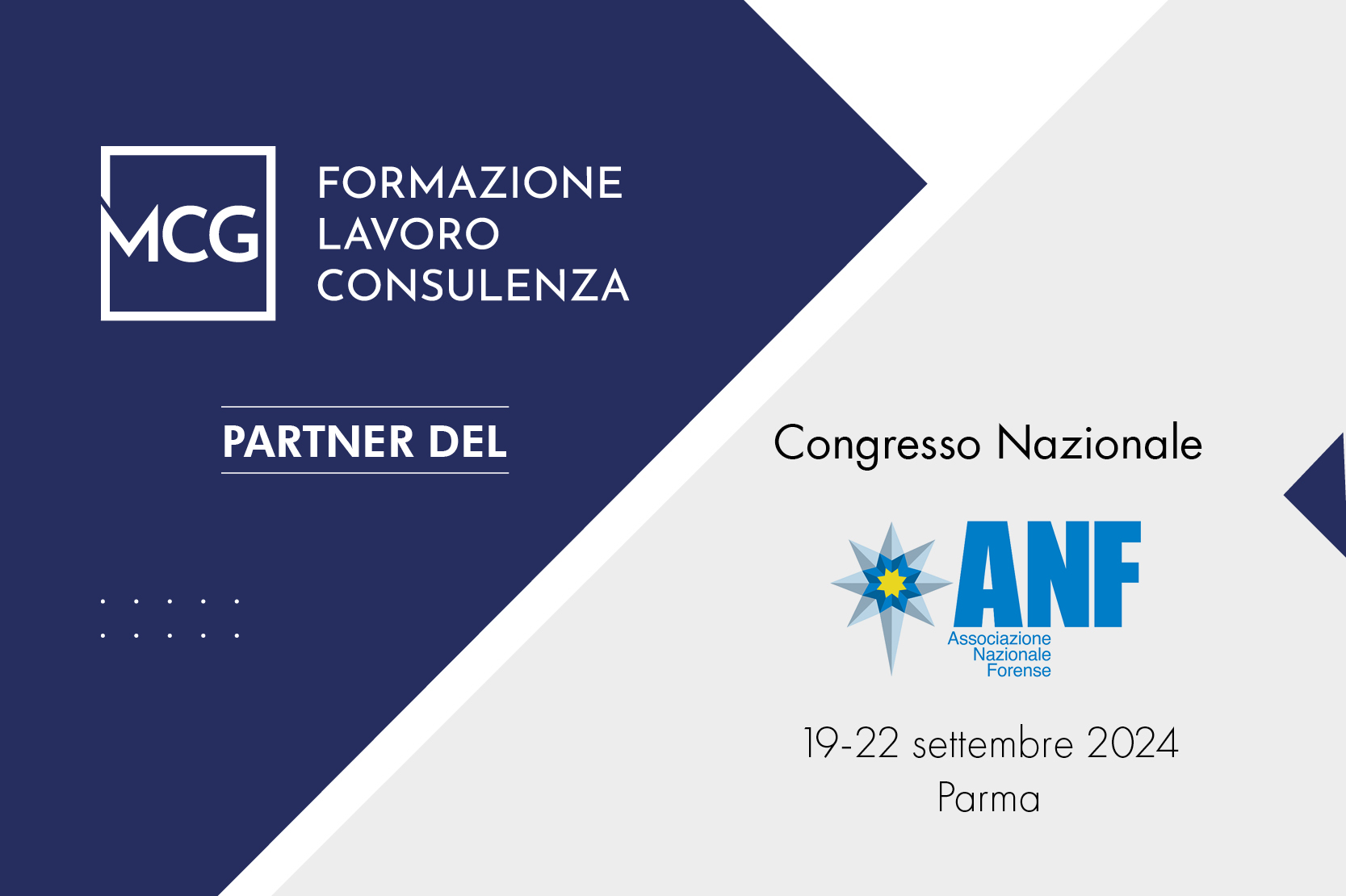 MCG Consulting partner del Congresso Nazionale ANF